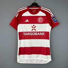 Fortuna Dusseldorf Home Jersey Adidas Genuine Shirt Men S Season 2023-2024