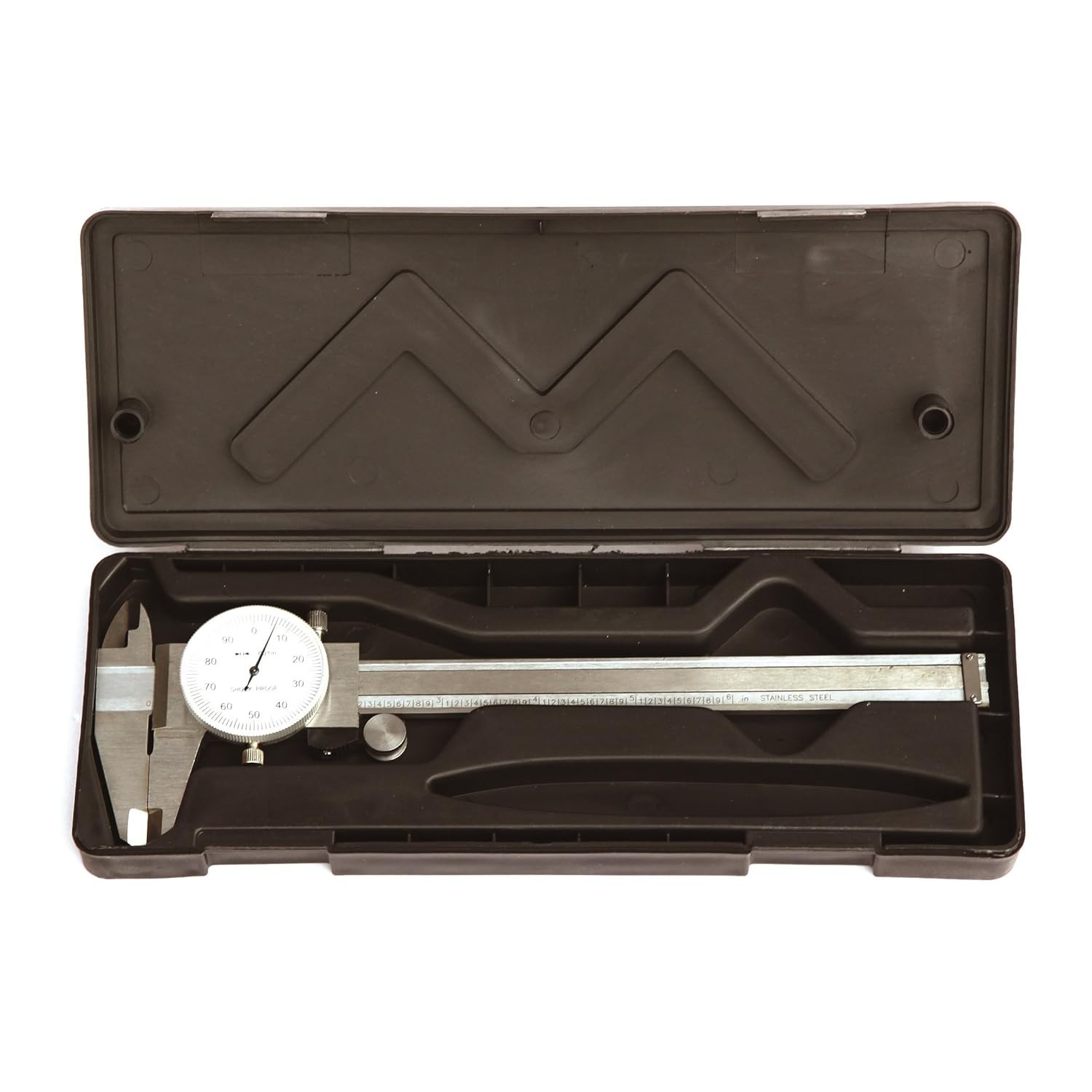 HFS(R) 0- 6" Stainless 4 Way Dial Caliper Imperial Caliper .001" Shock Proof
