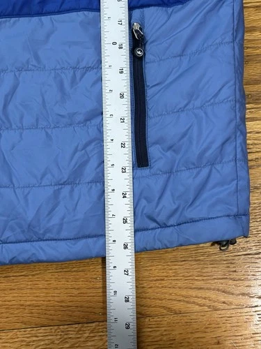 Peter Millar Full Zip Golf Jacket Blue Men’s Large image 4