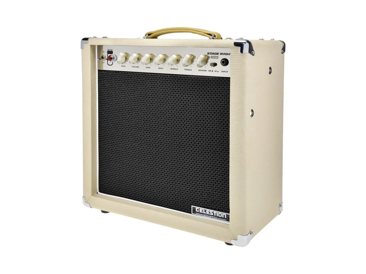 Monoprice 15 Watt, 1x12 Guitar Combo Tube Amplifier With Celestion