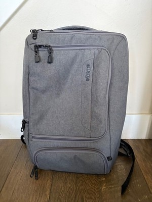 eBags Professional Slim 17'' Laptop Weekender Travel Bag Backpack Gray Carry On