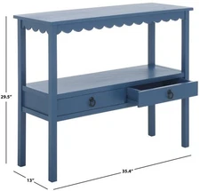 Safavieh HAVEN LOWER 2 DRW CONSOLE, Reduced Price 2172764141 CNS5741E