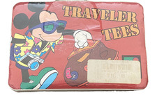 Vintage 90's MICKEY UNLIMITED Mailable TRAVELER TEES T- Shirt  New in Pkg