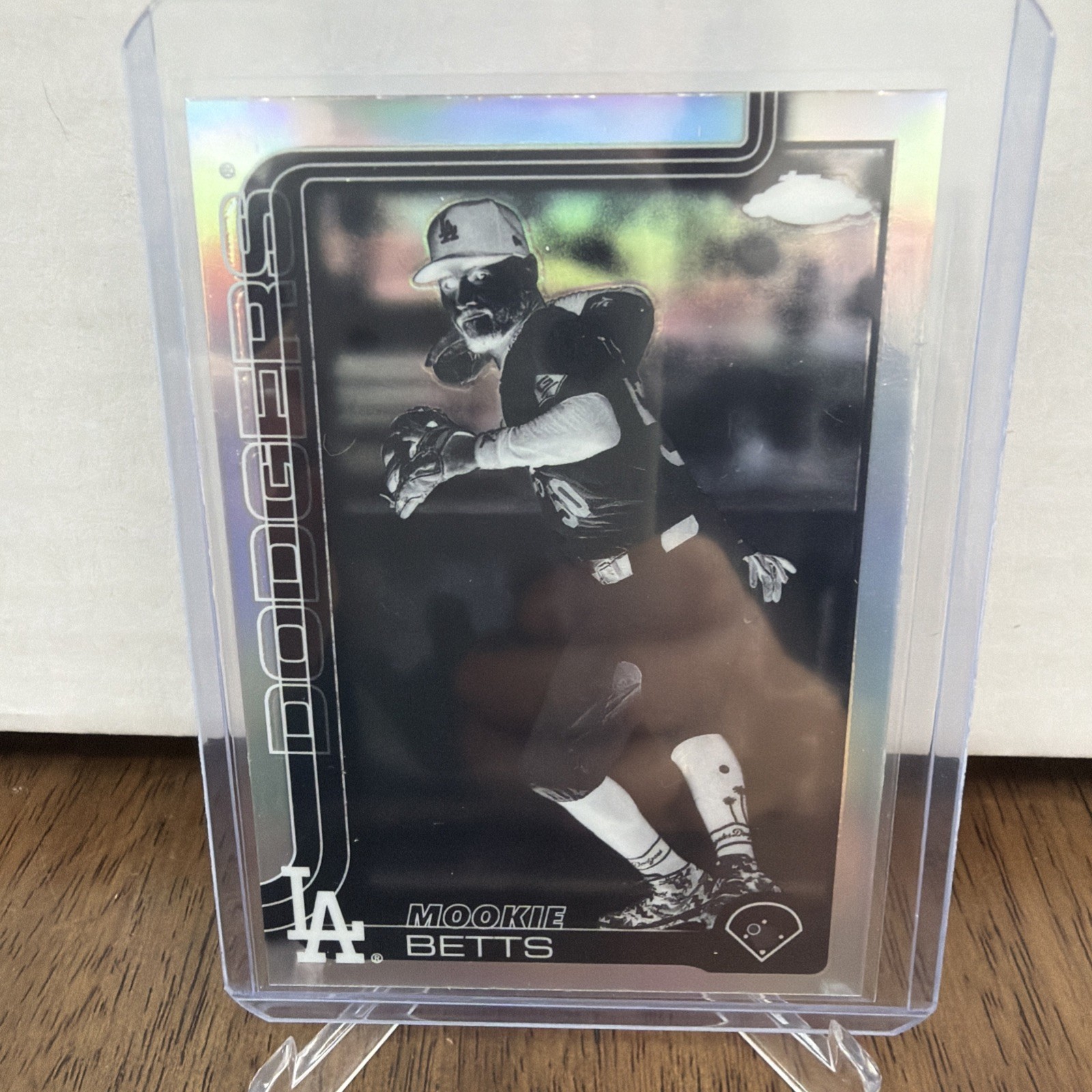 MOOKIE BETTS 2025 Topps Chrome Negative Refractor #50