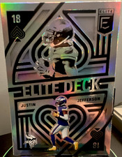 Panini 2021 Donruss Elite Justin Jefferson Elite Deck #ED2 Vikings NFL Card