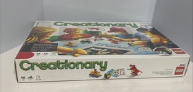 LEGO CREATIONARY #3844 Family Board Game Sealed/Read