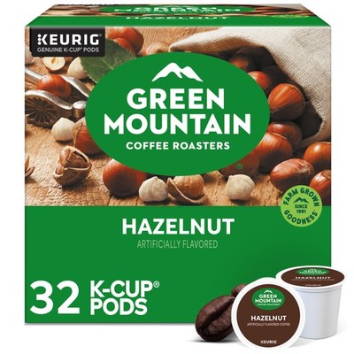 Green Mountain Coffee Roasters Hazelnut Keurig 32 Count (Pack of 1), 
