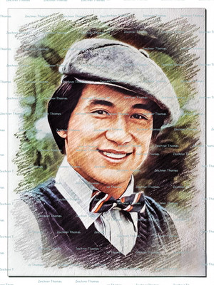 Jackie Chan--94c6c3--Druck und Postkarte