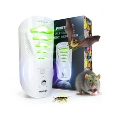 New 2025 Ultrasonic Pest Control Device – Plug-in Indoor Rodent Det... Fas