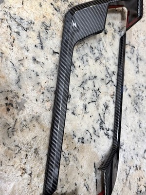 For BMW X3 G01 X4 G02 18-21 Carbon Fiber Center Console Dashboard Strip ABS