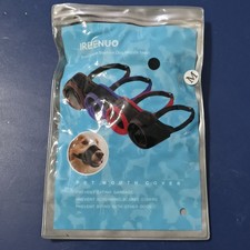 Pet Mouth Cover Medium Black New Muzzle Mesh