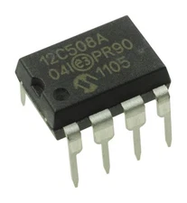 5pc MICROCHIP PIC12C508A-04I/P 8 Bit MCU