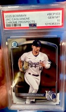 2025 Bowman - Chrome Prospects Jac Caglianone #BCP-103 (RC)
