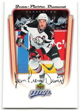 2005-06 Upper Deck MVP #48 J.P. Dumont Buffalo Sabres