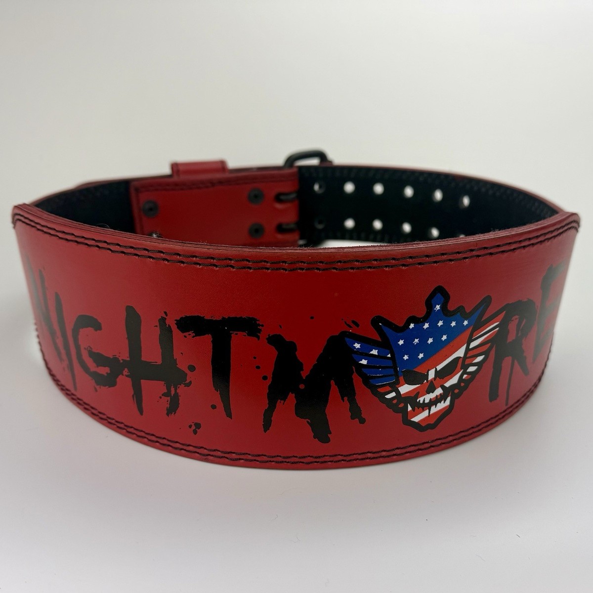 Authentic White WWE Cody Rhodes American Nightmare Weight Lifting  display picture 1