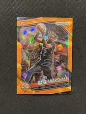 RAYAH MARSHALL 2025 Panini Prizm WNBA ORANGE CRACKED ICE HOLO SUN ROOKIE #47 RC