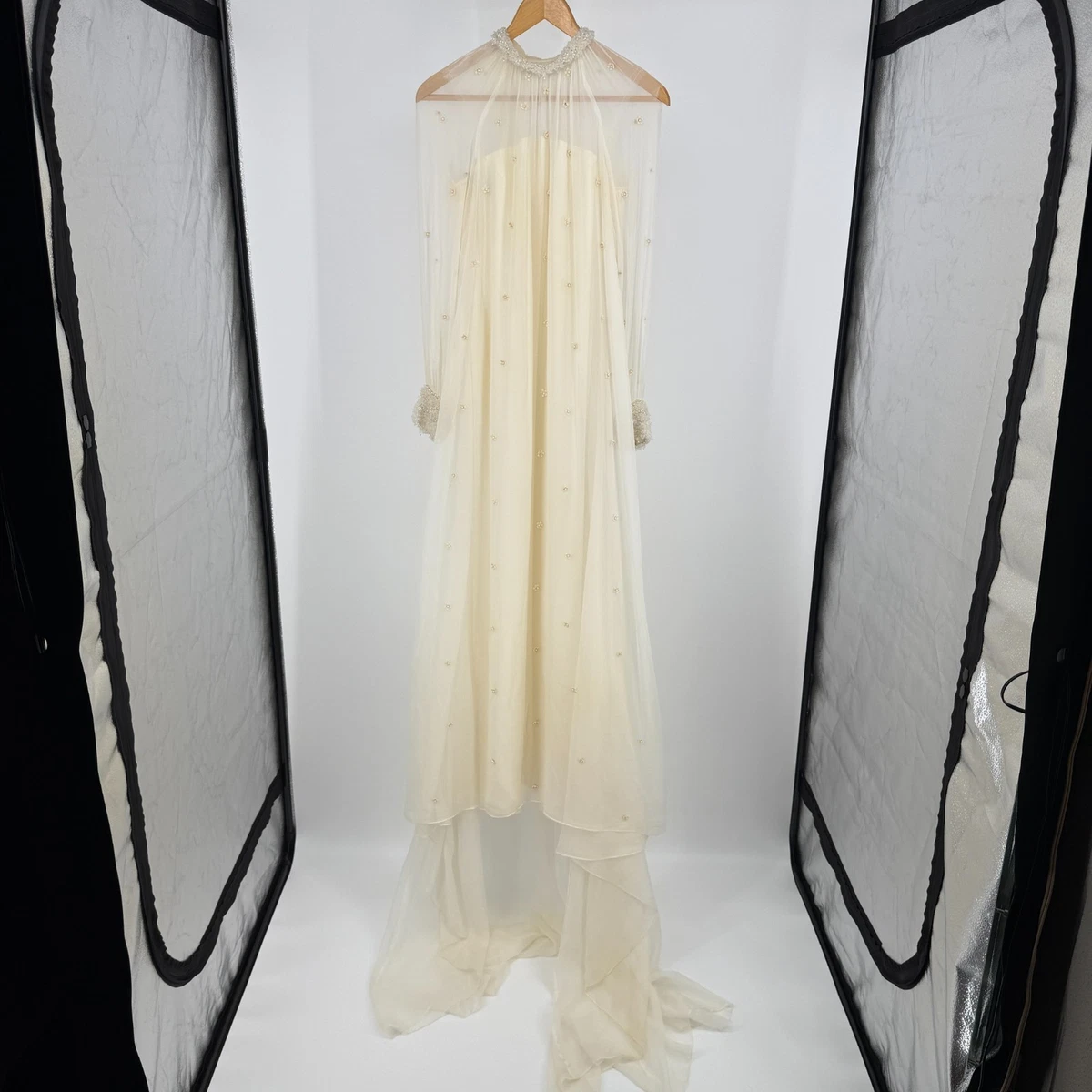 Chiffon White Vintage Dresses for Women for sale | eBay