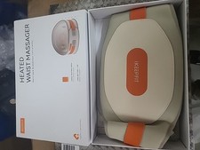 IKEEPFIT Cordless Heating Pad for Back Pain Relief MAXwarm Upgraded Beige New