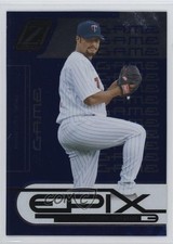 2005 Donruss Zenith Epix Blue Game 110/350 Johan Santana #E-3 1l2