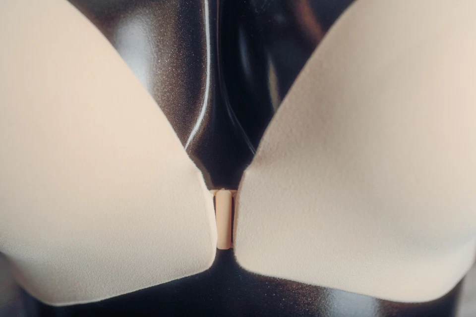 Sujetador Camiseta Soma 36DD Enbliss Cierre Frontal Espalda Corredora Con Aros Suavizante Desnudo Foto 4 de 4