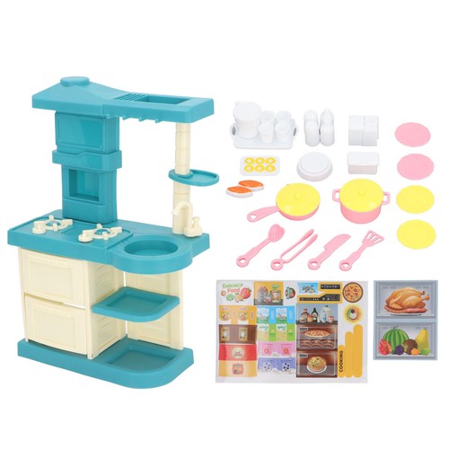 51pz Set Cucina Bambini Gioco Interattivo Cucina Giocattolo Gioco Forno FA - Foto 14 di 23