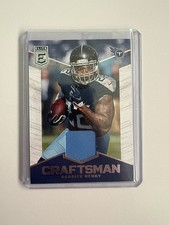 Derrick Henry 2019 Donruss Elite Football Craftsmen Jersey Card 🔥