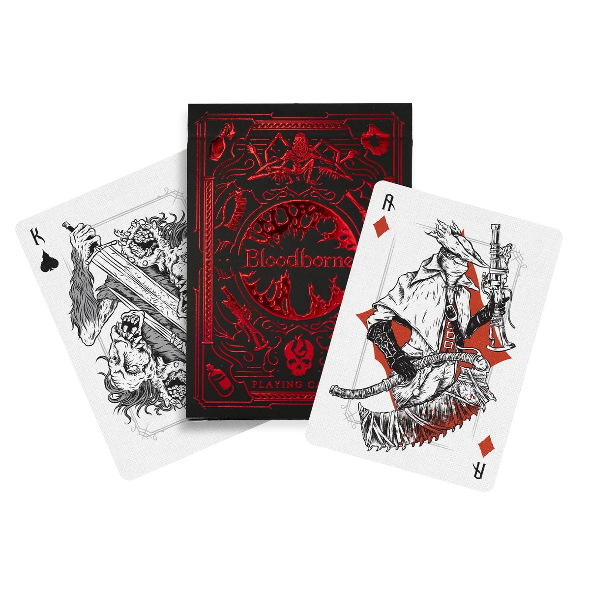 Bloodborne Playing Cards (Red Edition) 54 Card Desk Casino Poker