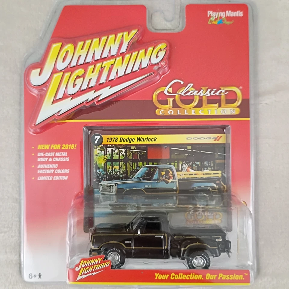 Johnny Lightning 1978 Dodge Warlock - 2016 Classic Gold Version A & B - NEW - Image 3 of 4