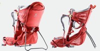 Deuter Kid Comfort Active SL Baby carrier backpack Polyamide Red 3620021-5042