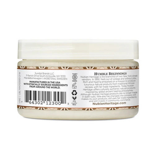 Raw Shea Butter Infused With Frankincense and Myrrh  4 OZ By Nubian Heritage