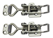 Adjustable Latch Buckle Cabinet Boxes Lever Handle Toggle Catch Latch Lock,Si...