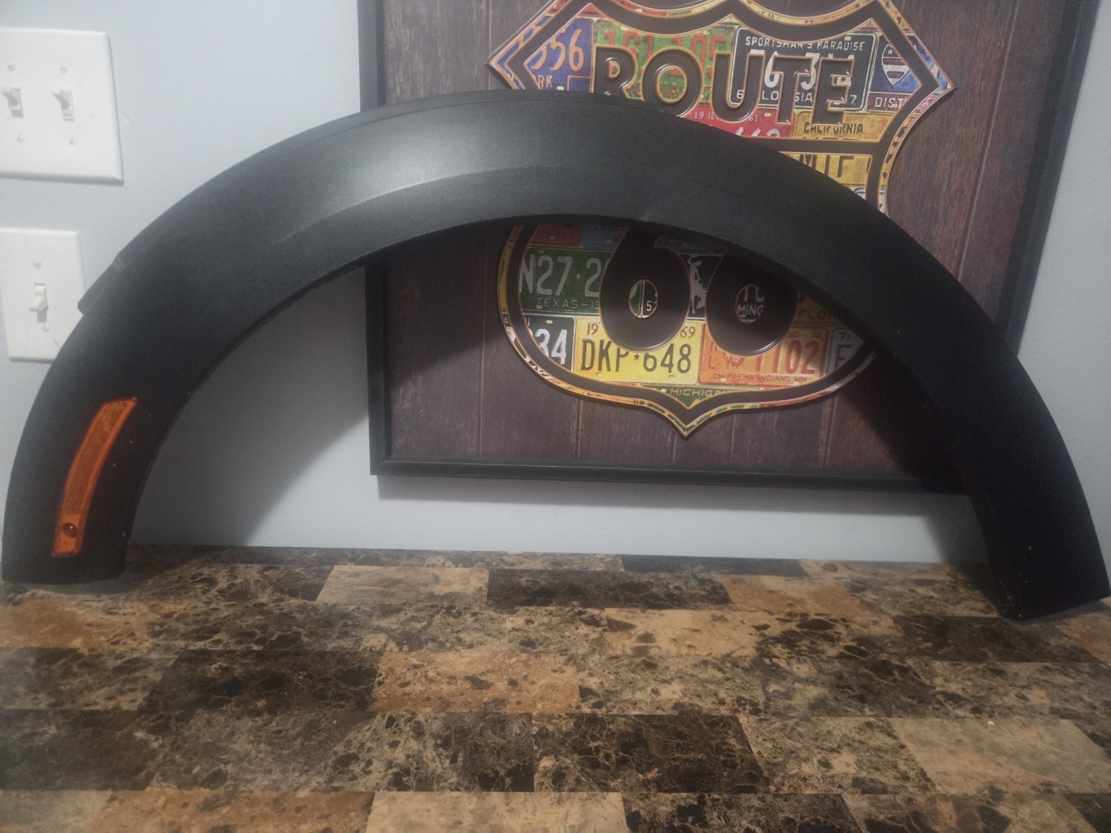 2008-2014 Mini Cooper Clubman R55 Front Left Fender Arch Flare Moulding OEM - second product detail image