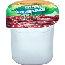 Thick & Easy Thickened Beverage Cranberry Juice 4 oz. Cup 24 Ct