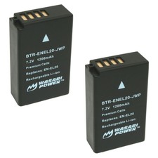 Wasabi Power Battery for Nikon EN-EL20, EN-EL20a 2-Pack