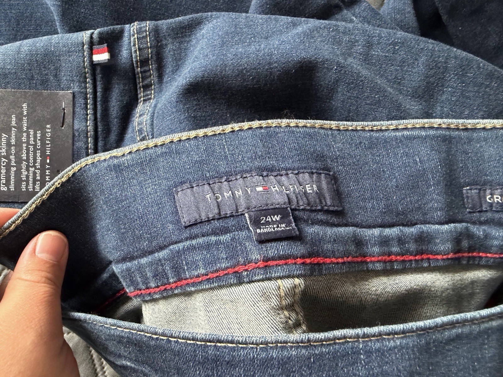 tommy hilfiger woman jeans pants Heritage demin 24W thumbnail 4