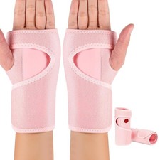 2 Pieces Carpal Tunnel Wrist Braces for Night Wrist Sleep Support Brace Wrist Sp