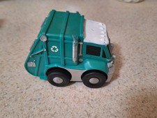 Kid Galaxy USA Plastic Rear Load Garbage Waste Trash Refuse Truck Green