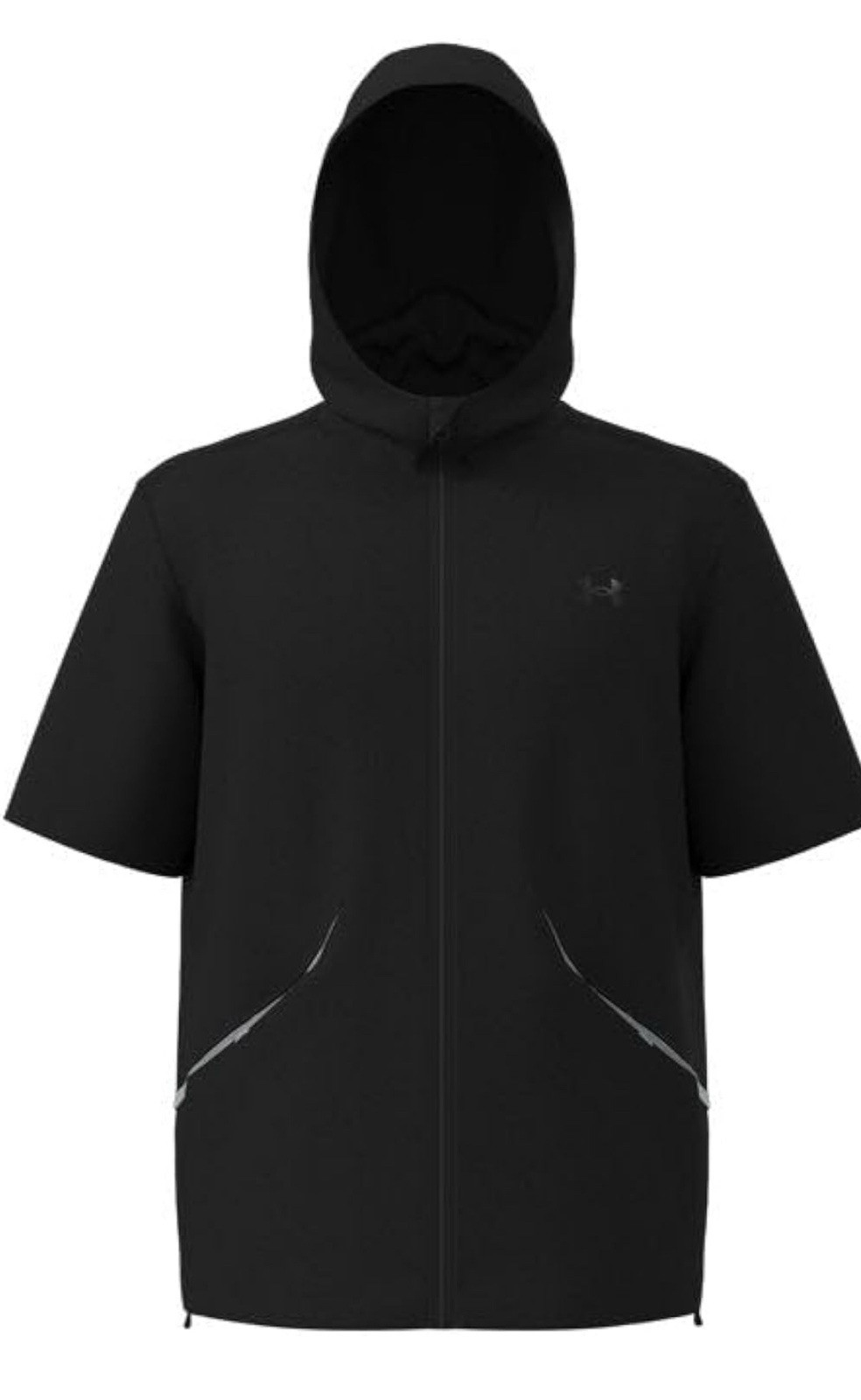 Under Armour Unisex Unstoppable Woven SS Jkt - Athletic Fit Apparel Small Black