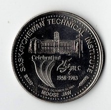 1983 MOOSE JAW SK TRADE DOLLAR