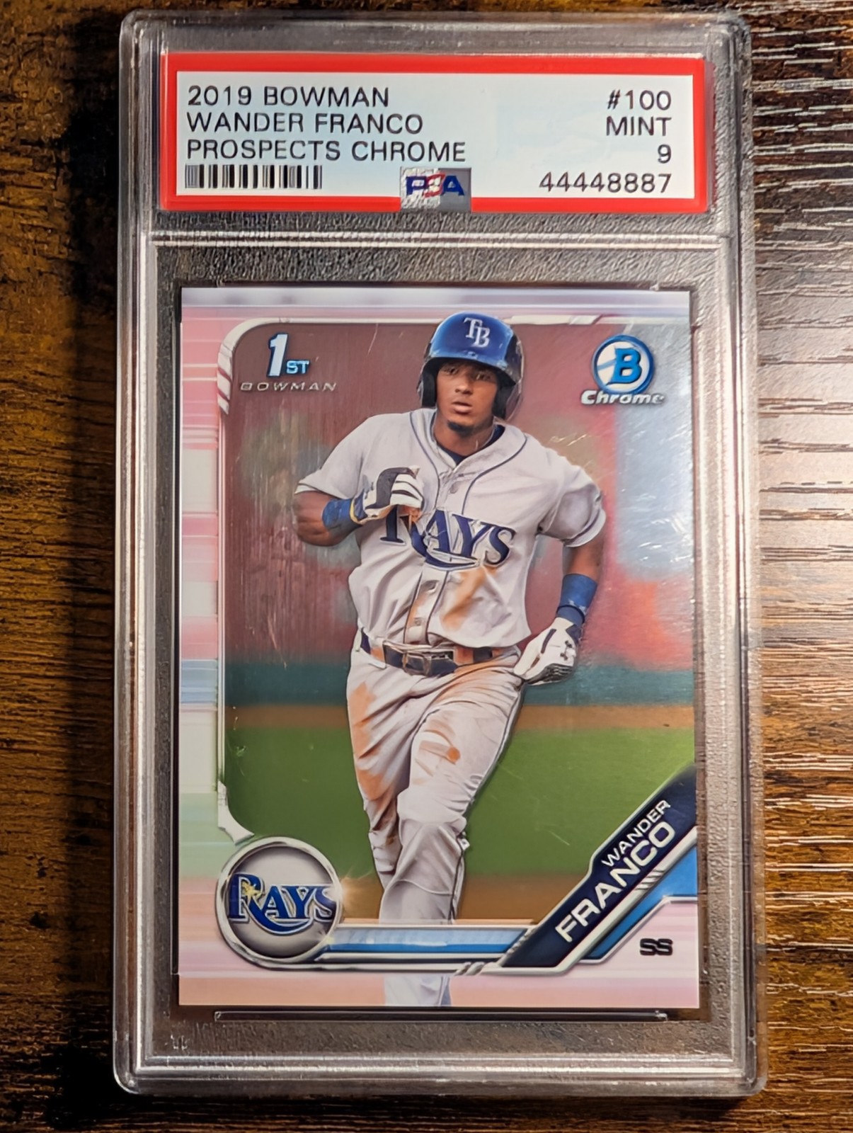 2019 Bowman - Chrome Prospects Wander Franco #BCP-100 (RC)