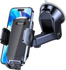 Blukar Car Phone Holder, Adjustable Car Phone Mount Cradle 360° Rotation - Upg