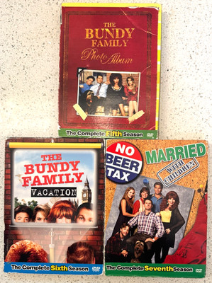 Married With Children Seasons 5 6 7 DVD Lot Complete Bundy Family Photo Album