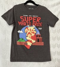 Youth Boys Mario Kart  Super Mario Bros. T-shirt - Size Medium
