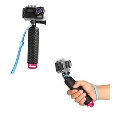 Floating Hand Grip Waterproof Handheld Selfie Stick Monopod Grip Handle Pink