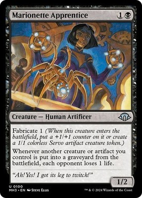 Marionette Apprentice - Modern Horizons 3 - Magic The Gathering - MTG
