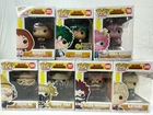 Funko Pop My Hero Academia Vinyl Figures Lot Of 7 Ochaco Deku Mina Ashido + More