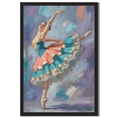 Ballet Dancer Wall Art Canvas Oil Paintings Reproduction