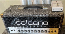 Soldano SLO-30 Super Lead Overdrive 30W Tube 2-Channel Amp Head Snakeskin