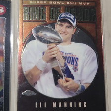 Topps Score New York Giants NFL Card Lot (4) Manning Umenyiora Tyree Bunch