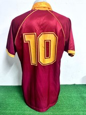 MAGLIA ROMA GIANNINI MATCH WORN INDOSSATA SHIRT JERSEY CAMISETA 1990/1991 COA